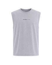 Mens Oversized Performance Tank - Grey