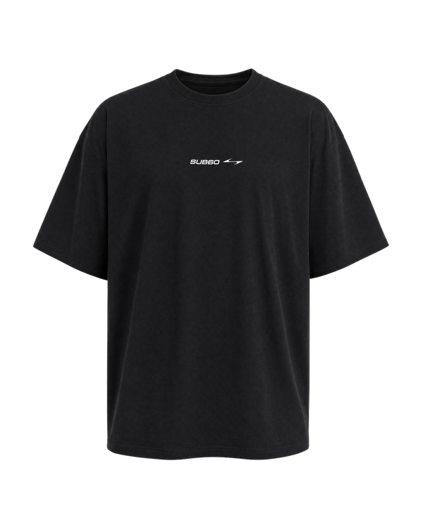 Oversized Performance Tee - Black